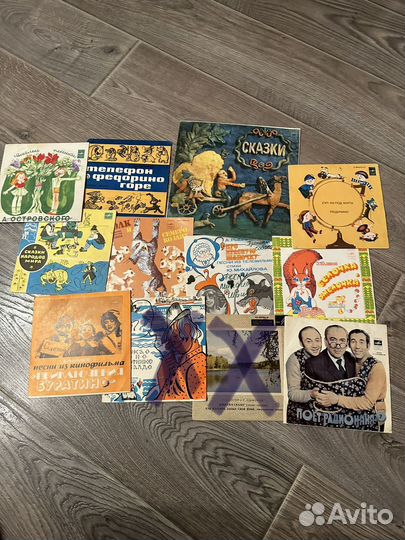 Виниловые пластинки детские