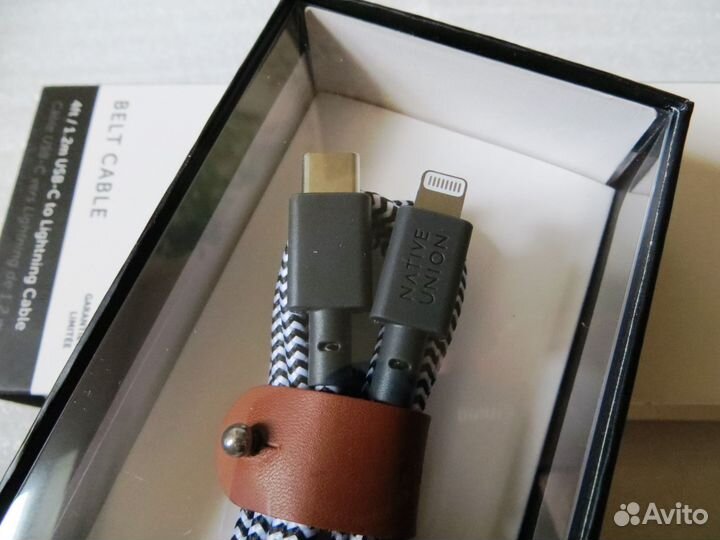 Кабель Native Union USB-C/Lightning Belt Cable