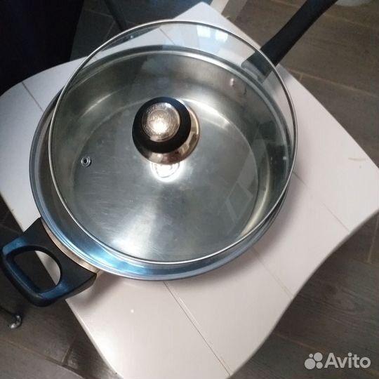 Сковорода- сотейник 25см