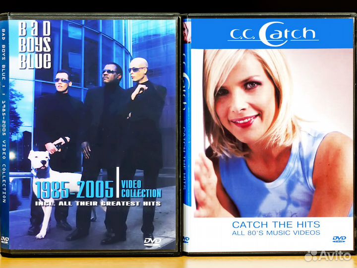 Музыка на DVD - Bad Boys Blue, CC Catch и др