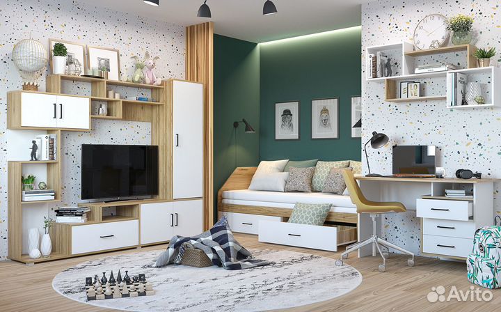 Детская Лайт (новая) модульная