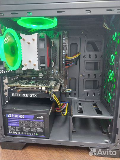 Игровой пк Ryzen 5 2600/16GB/GTX 1660 Super