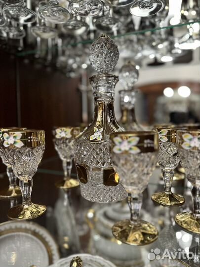 Графин с рюмками Bohemia