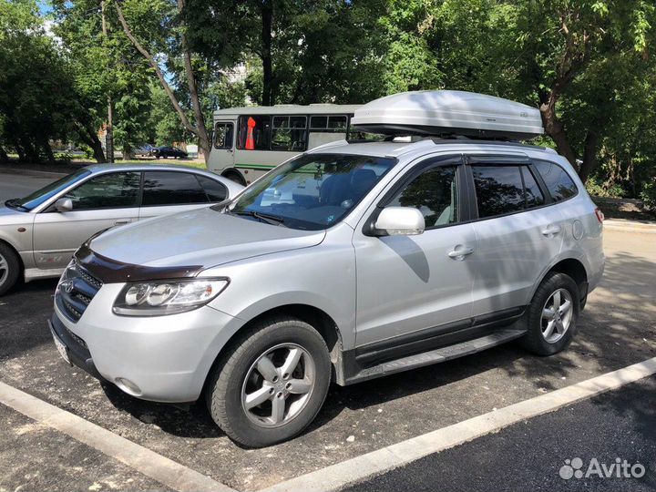 Автобокс багажник на крышу Hyundai Santa Fe