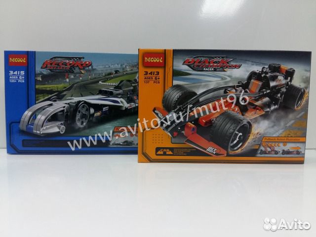 Конструктор Decoll машина инерционная