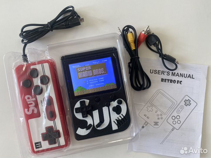Игровая консоль SUP 400в1 2 джойстика