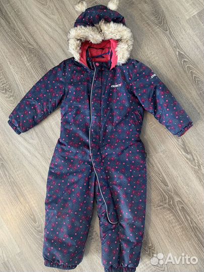 Зимний комбинезон для девочки 104