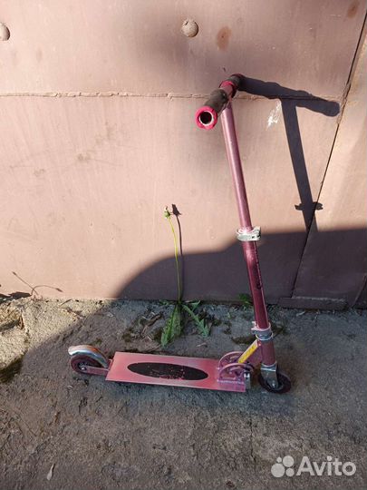 Самокат Scooter металлический складной