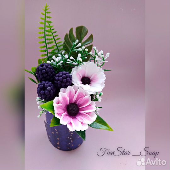 Букеты, подарки из мыла ручной работы