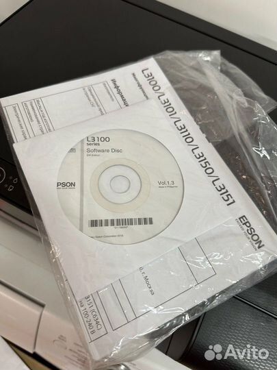 Мфу струйное Epson L3100