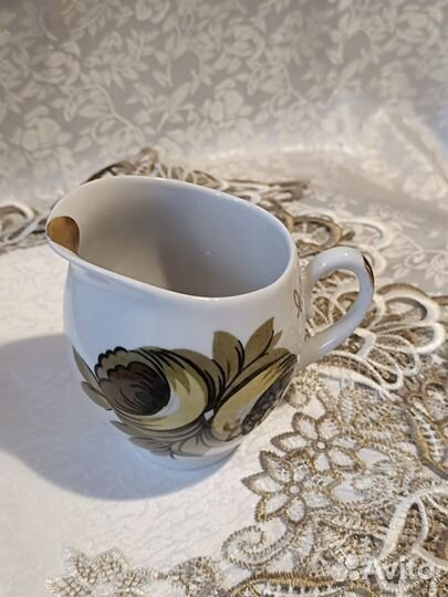 Молочник Полтавского фарфорового завода СССР