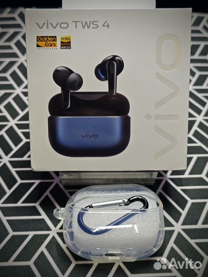Vivo TWS 4 с чехлом