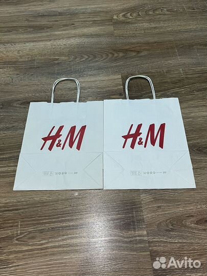 Пакеты H&M, маленькие, большие, подарочные