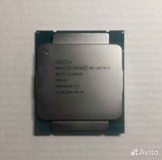 Intel Xeon E5-2673v3 2.4GHz LGA2011-3 SR1Y3 12ядер