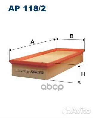 Фильтр воздушный mercedes AP1182 Filtron