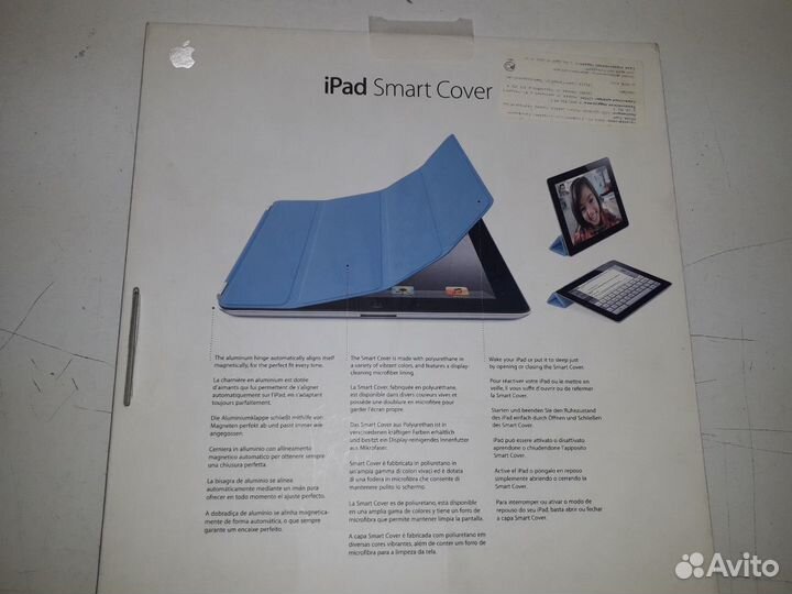 Чехол- шторка для планшета Apple iPad 2/3/4