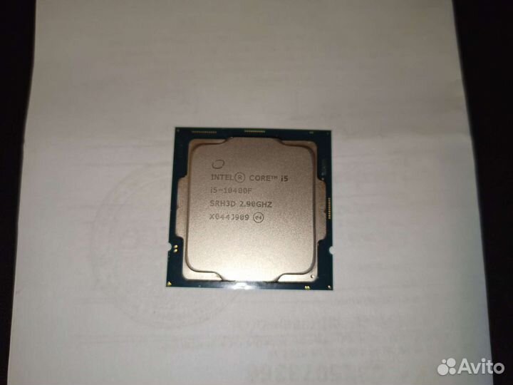 Процессор i5 10400F