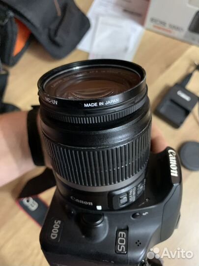 Зеркальный фотоаппарат canon 500D