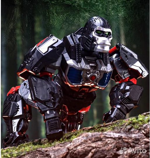 Оптимус Праймал горилла робот автобот. Звероботы