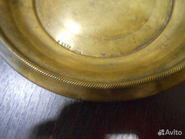 Тарелка старинная