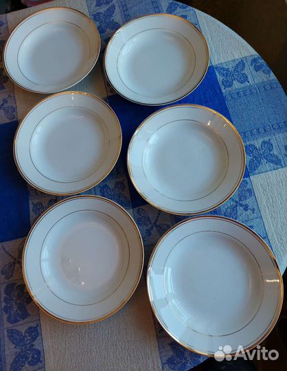 Суповые тарелки tono china япония (времён СССР)