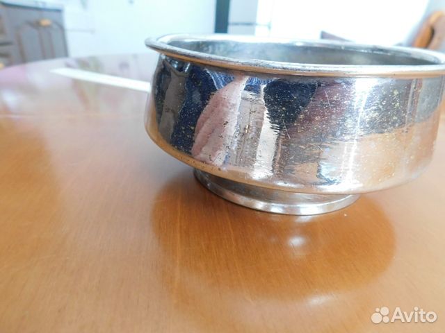 Старинный,латунный капельник-полоскательница №1ри