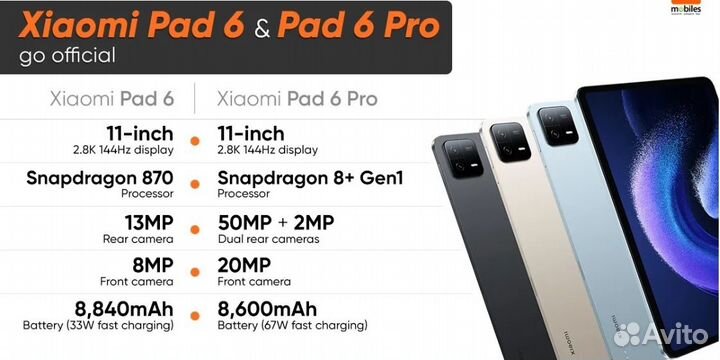 Xiaomi Pad 6 128.256