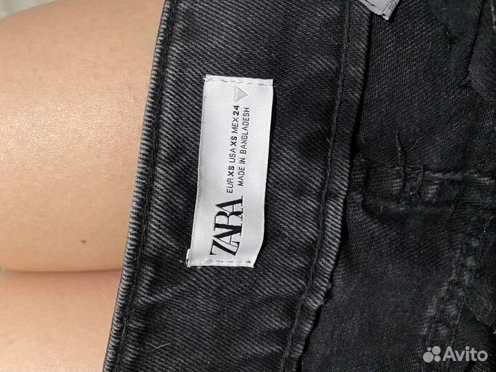 Джинсовая юбка zara