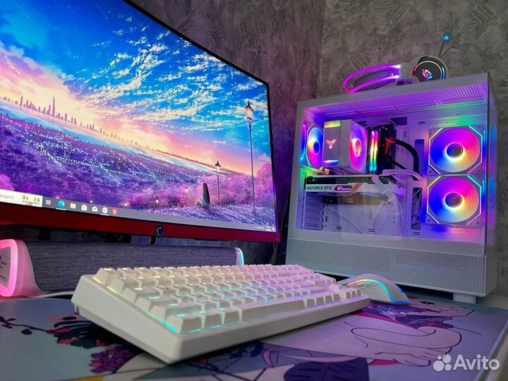 Игровой пк+Монитор 165гц/i3 12100F/RTX 3050 8GB/16