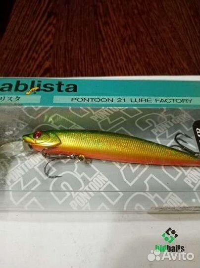 Воблеры 21 pontoon Cablista 105F-SMR 12.8g 105mm