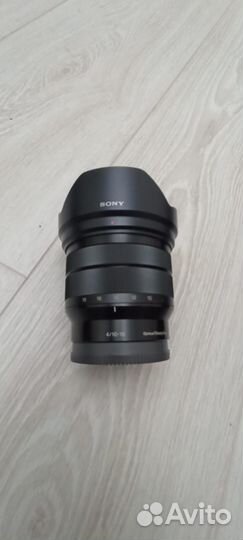 Объектив Sony E 10-18mm f/4 OSS