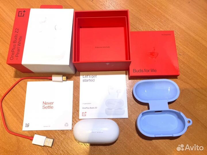 Наушники TWS OnePlus Buds Z2 белый