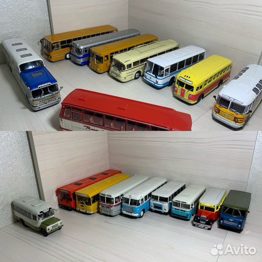 Коллекционые модели автобсов