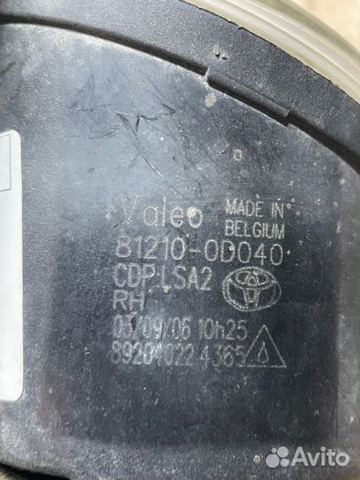 Противотуманная фара (птф) правая Toyota Rav4