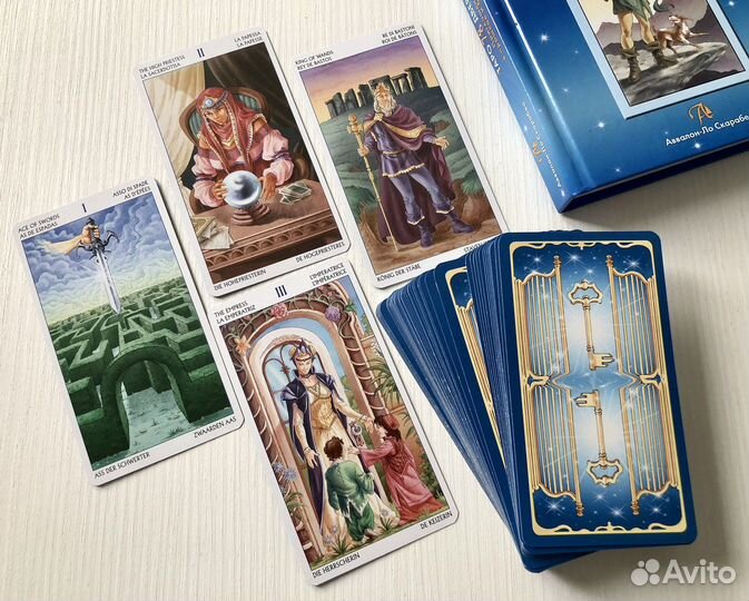 Таро 78 дверей с книгой