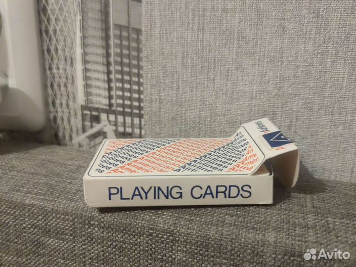 Игровые карты привезённые из США 1986 году. новые