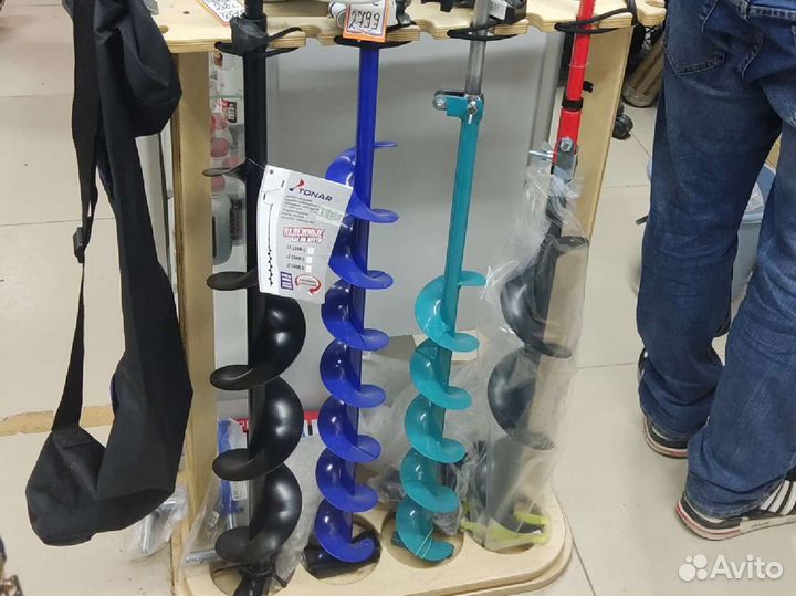 Ледобуры зимние Тонар и Дунаев