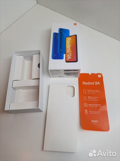 Коробка от телефона Redmi 9A