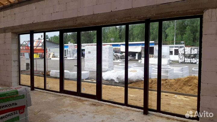 Окна пластиковые. Алюминиевые. Раздвижные двери