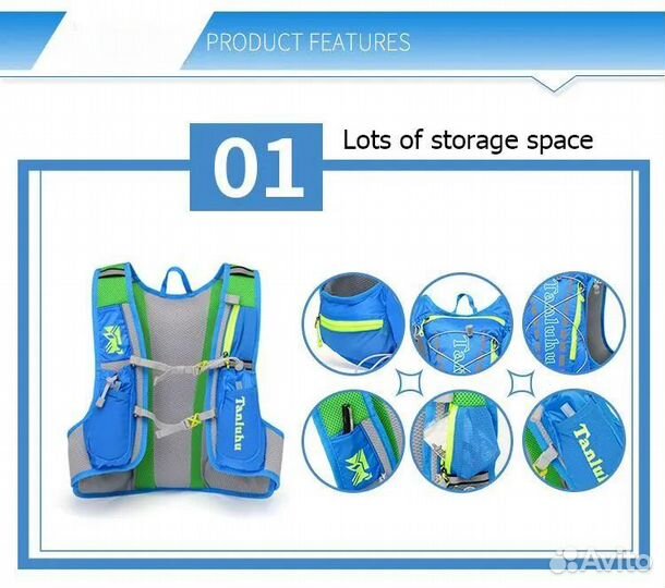 Рюкзак спортивный tanluhu 679