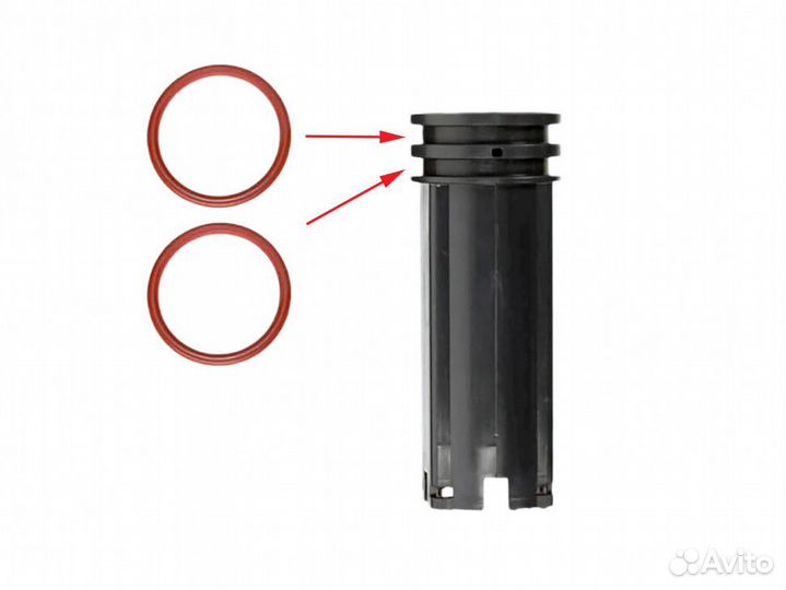 Ремкомплект поршня заварочного узла кофемашины