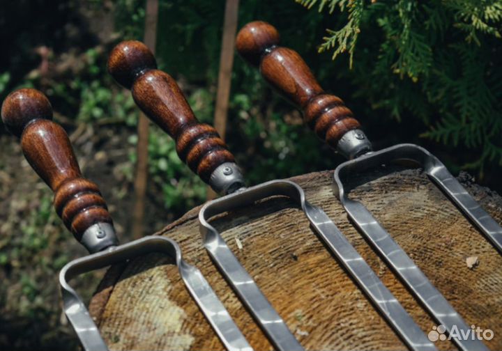 Шампур двойной