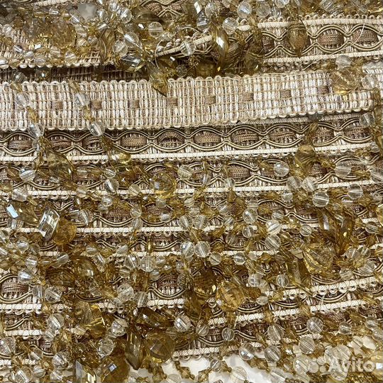 Бахрома стеклярус