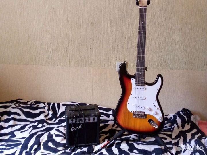 Гитара с комбоусилителем