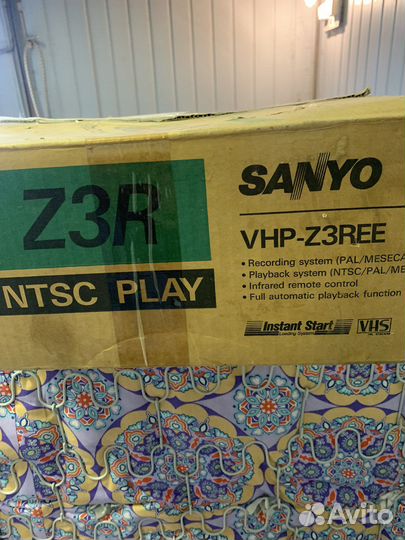 Видеоплеер vhs Sanyo продаю