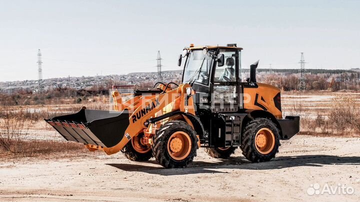 Фронтальный погрузчик Runmax 972E, 2024