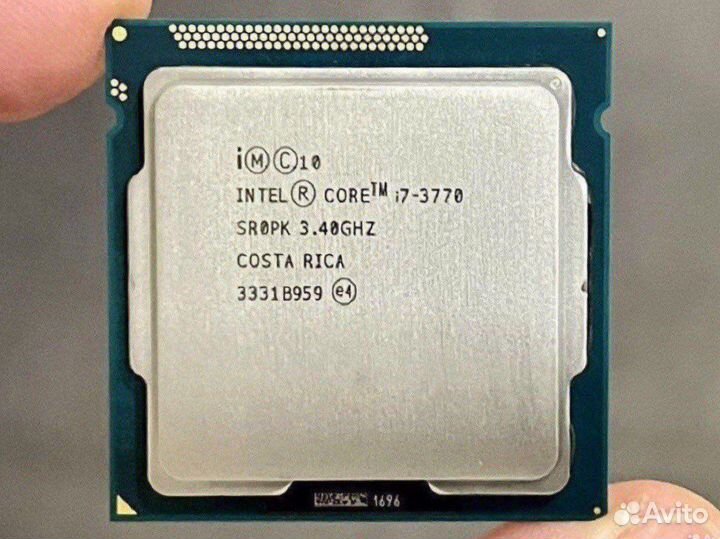 Процессор Intel core i7 3770