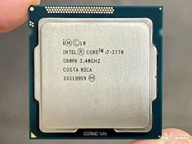 Процессор Intel core i7 3770