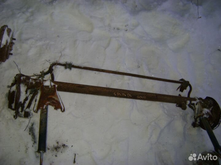 Балка задняя saab 9000 сааб 9000