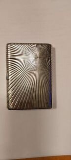 Портсигар серебряный